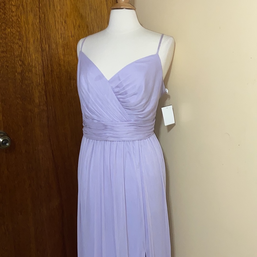 NWT Lilac Chiffon Dress